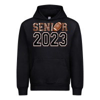 Black senior 2023 american football Urban Hoodie - AdoDesignShop