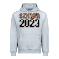 Heather Grey senior 2023 american football Urban Hoodie - AdoDesignShop