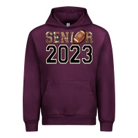 Mauve Wine senior 2023 american football Urban Hoodie - AdoDesignShop