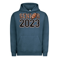 Pigment Midnight Navy senior 2023 american football Urban Hoodie - AdoDesignShop