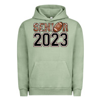 Pigment Oil Green senior 2023 american football Urban Hoodie - AdoDesignShop