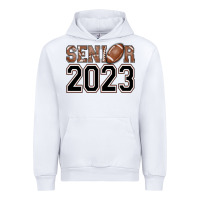 White senior 2023 american football Urban Hoodie - AdoDesignShop