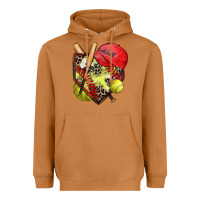 Meerkat softball home plate Heavyweight Hoodie - Zillion Design Studio