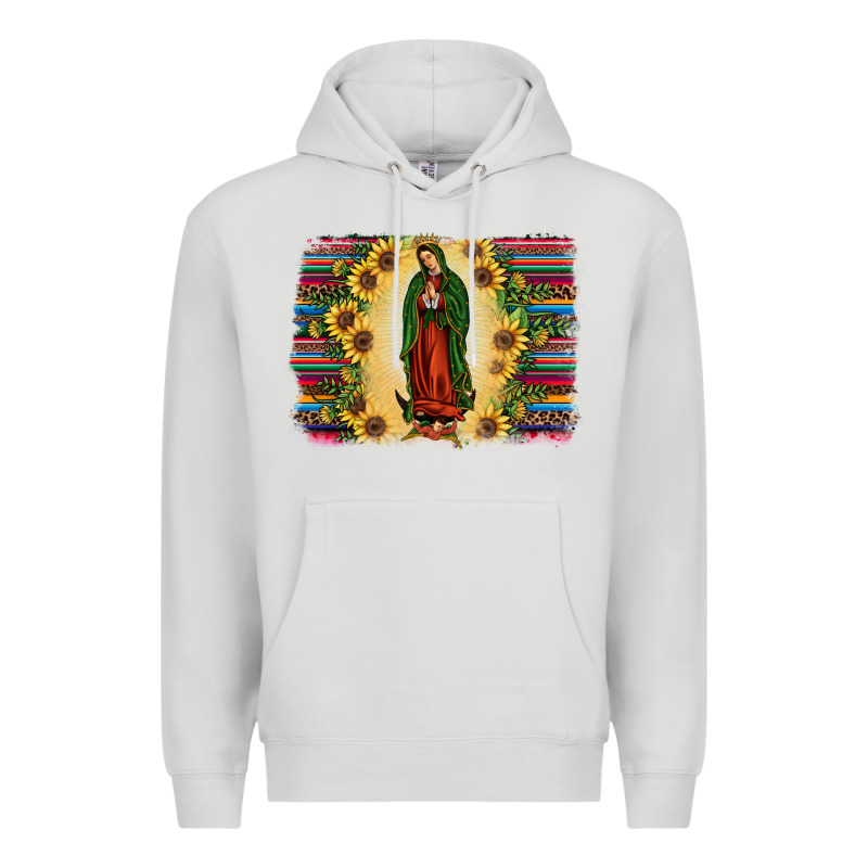 Serape Our Lady Of Guadalupe2 Premium Hoodie by JahusDesignShop | Teevron
