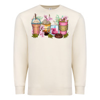 Sandshell flowers coffee cups Premium Sweatshirt - Zillion Design Studio
