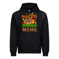 Black nacho average mama with nacho Urban Hoodie - AdoDesignShop