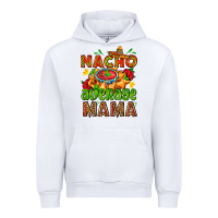 White nacho average mama with nacho Urban Hoodie - AdoDesignShop