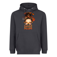Smoke basketball messy bun mom Heavyweight Hoodie - texasbilliewilder