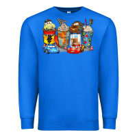 True Royal cartoon characters coffee cups Premium Sweatshirt - Zillion Design Studio
