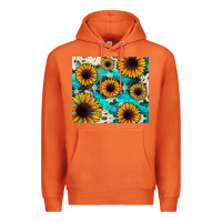 Carrot gemstone sunflower Premium Hoodie - JahusDesignShop