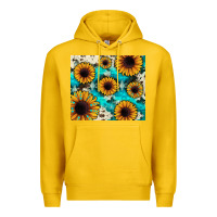 Lemon gemstone sunflower Premium Hoodie - JahusDesignShop