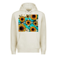 Oatmeal Heather gemstone sunflower Premium Hoodie - JahusDesignShop