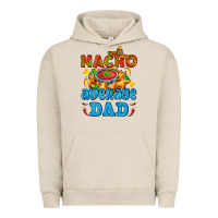 Pigment French Oak nacho average dad with nacho Urban Hoodie - AdoDesignShop