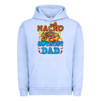 Pigment Grape Ice nacho average dad with nacho Urban Hoodie - AdoDesignShop