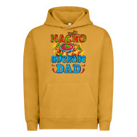 Pigment Peanut Butter nacho average dad with nacho Urban Hoodie - AdoDesignShop