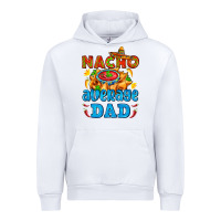 White nacho average dad with nacho Urban Hoodie - AdoDesignShop