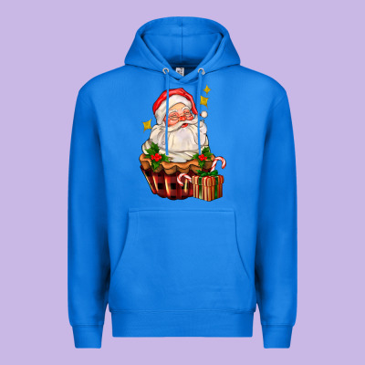 Santa Claus Cupcake Premium Hoodie Designed By Adodesignshop