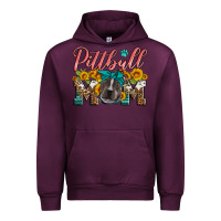 Mauve Wine pittbull mom Urban Hoodie - Artiststas