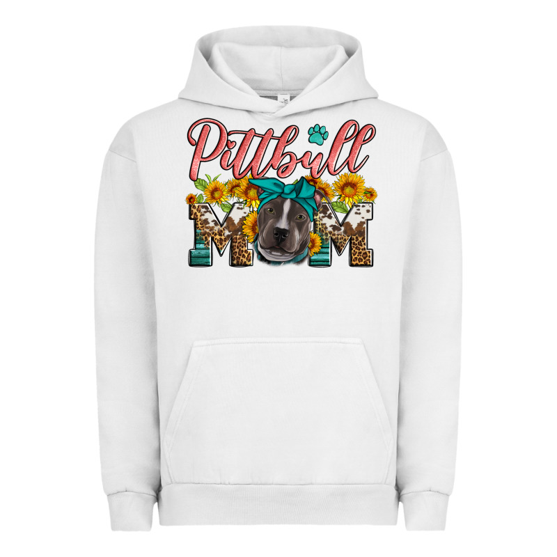 Pittbull Mom Urban Hoodie by Artiststas | Teevron