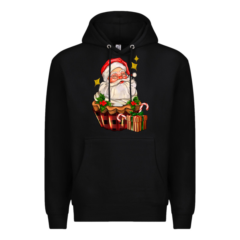 Santa Claus Cupcake Premium Hoodie by AdoDesignShop | Teevron