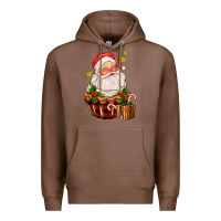 Chestnut santa claus cupcake Premium Hoodie - AdoDesignShop