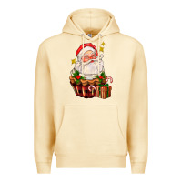 Pina Colada santa claus cupcake Premium Hoodie - AdoDesignShop