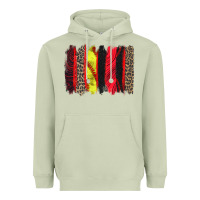 Matcha softball brushstroke Heavyweight Hoodie - Zillion Design Studio