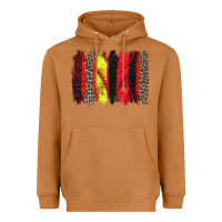 Meerkat softball brushstroke Heavyweight Hoodie - Zillion Design Studio