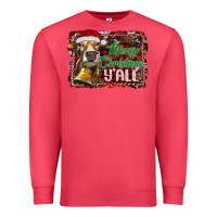 Cardinal merry christmas y'all Premium Sweatshirt - RanaPortraitStore