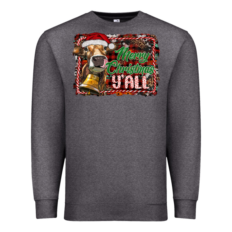 Merry Christmas Y'all Premium Sweatshirt by RanaPortraitStore | Teevron