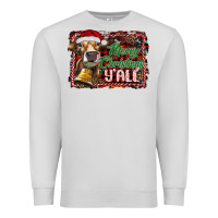 Dove Grey merry christmas y'all Premium Sweatshirt - RanaPortraitStore