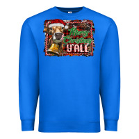 True Royal merry christmas y'all Premium Sweatshirt - RanaPortraitStore