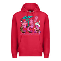 Cardinal cca  continuing care assistant with crocs Premium Hoodie - AdoDesignShop