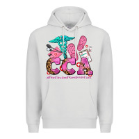 Dove Grey cca  continuing care assistant with crocs Premium Hoodie - AdoDesignShop