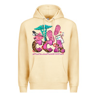 Pina Colada cca  continuing care assistant with crocs Premium Hoodie - AdoDesignShop