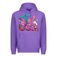 Purple cca  continuing care assistant with crocs Premium Hoodie - AdoDesignShop