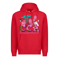 Red cca  continuing care assistant with crocs Premium Hoodie - AdoDesignShop