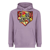 Lavender home sweet home softball Heavyweight Hoodie - Zillion Design Studio