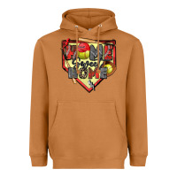 Meerkat home sweet home softball Heavyweight Hoodie - Zillion Design Studio