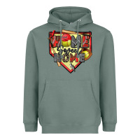 Sage home sweet home softball Heavyweight Hoodie - Zillion Design Studio