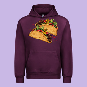 Mexican Taco's Urban Hoodie Designed By Adodesignshop