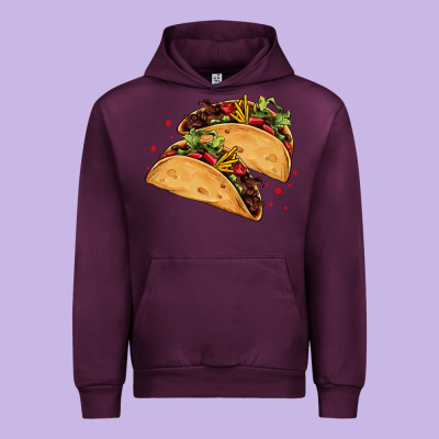 Mexican Taco's Urban Hoodie Designed By Adodesignshop
