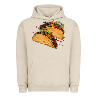 Pigment French Oak mexican taco's Urban Hoodie - AdoDesignShop