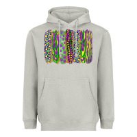 Moon Dust Mardi gras brush stroke Heavyweight Hoodie - RanaPortraitStore