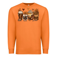 Carrot melanin afro coffee cups Premium Sweatshirt - Zillion Design Studio