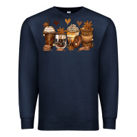 Navy melanin afro coffee cups Premium Sweatshirt - Zillion Design Studio