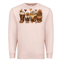 Melanin Afro Coffee Cups Premium Sweatshirt | Teevron