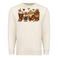 Sandshell melanin afro coffee cups Premium Sweatshirt - Zillion Design Studio