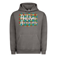 Pigment Tornado autism awareness puzzle background Urban Hoodie - Artiststas