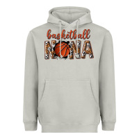 Moon Dust basketball nana with leopard Heavyweight Hoodie - texasbilliewilder